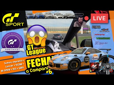 Fechando a campanha #6 - LIVE (GT Sport)