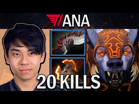 Ursa Dota 2 7.32 Gameplay T1.Ana with 20 Kills and Battlefury - Abyssal #dota2 #dota2gameplay