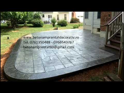 Beton Amprentat Slașoma - Mehedinti Tel.0761350488 -0766543767