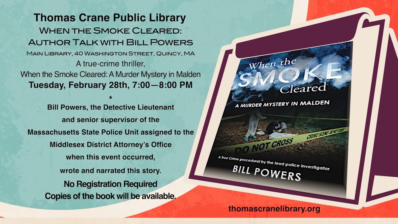 TCPL Events Calendar: When the Smoke Cleared, Author Talk with Bill Powers