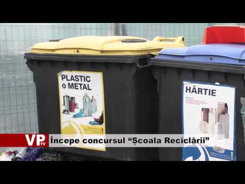 Începe concursul “Școala Reciclării”