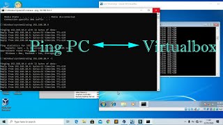 Cara menghubungkan PING PC Ke Virtualbox
