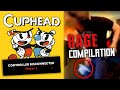 Quin69 RAGE Compilation SMASHING CONTROLLER Cuphead RAGE Quin69 Death Montage