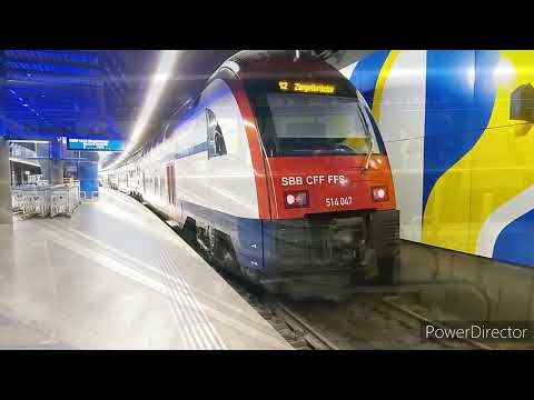 ZVV S-Bahn (S2) Zürich Flughafen - Zürich HB Ridealong