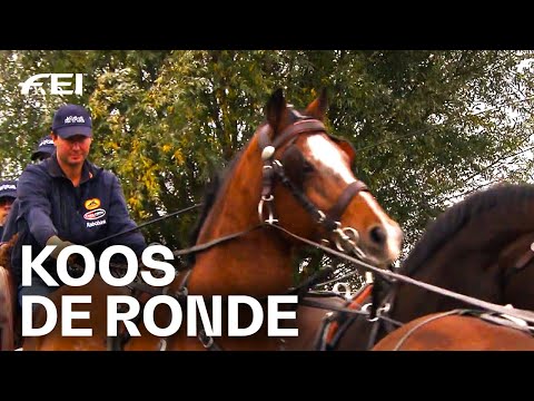 How European Driving Champion Koos de Ronde got into the Sport | Equestrian World