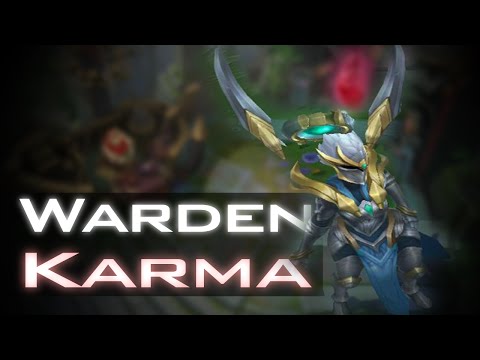 Warden Karma Skin Spothlight League of Legends