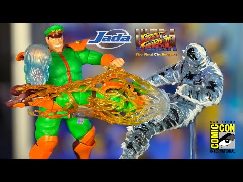 Jada Toys SDCC 2025 exclusive street Fighter 2 M. Bison  Player 2 deluxe figure review