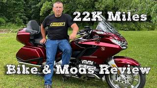 Hond Goldwing DCT Tour 22K Mile Bike & Mods Review
