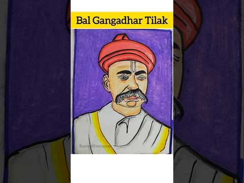 Indian leaders drawing images|Drawing of bal gangadhar tilak|Bal gangadhar tilak|Pencil sketch| Art|