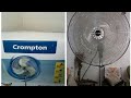 Crompton Storm 2 (18 inch 450mm) pedestal fan unboxing and installation