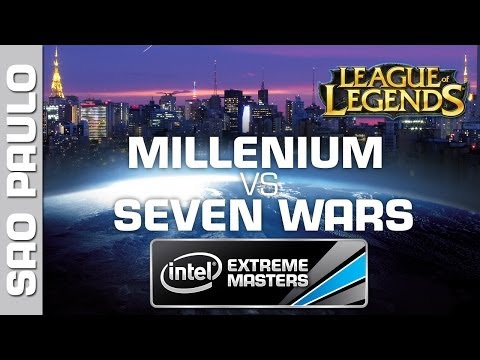 Millenium vs. Seven Wars - Game 1 - Semifinal - IEM Sao Paulo - League of Legends