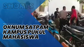 Oknum Satpam Kampus Pukul Mahasiswa yang Hendak Parkir dengan Kayu hingga Terluka
