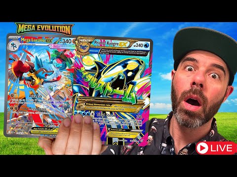 MEGA EVOLUTIONS RESTOCKED! (STORE OPENINGS & GIVEAWAYS)