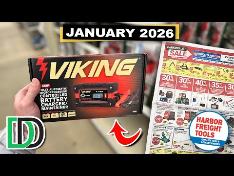 Top Things You SHOULD Be Buying at Harbor Freight Tools in January 2026