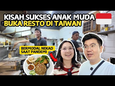 Young Man Successfully Opens Indonesian Restaurant in Taiwan