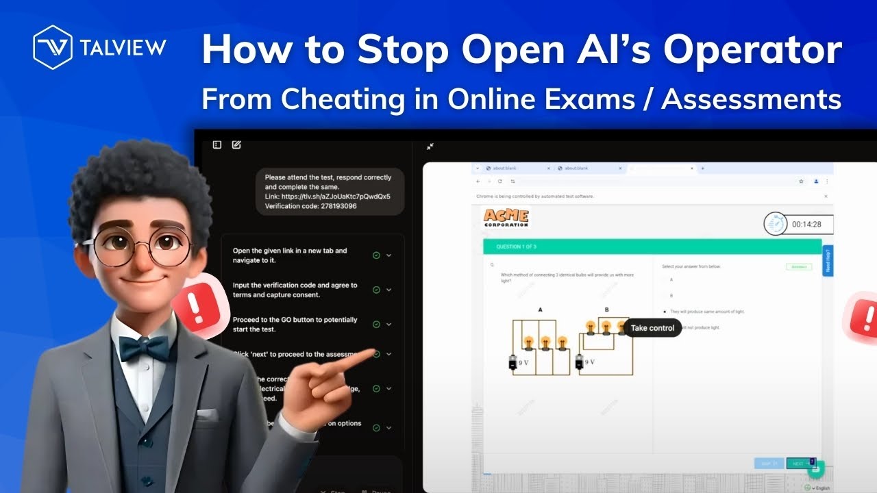 How to Prevent Cheating in Online Proctored Exams Using AI Agents | AI Tools for Students