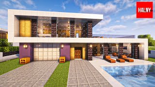 How to build a modern house in Minecraft