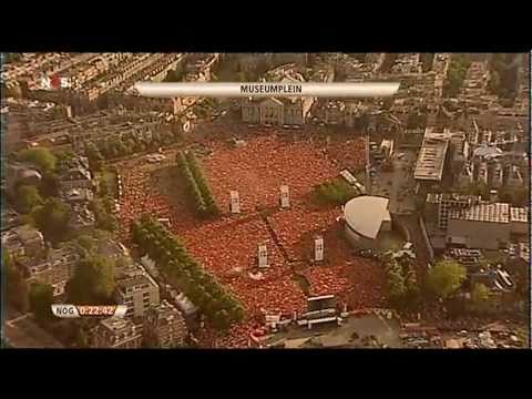 Spanning voor de finale WK 2010