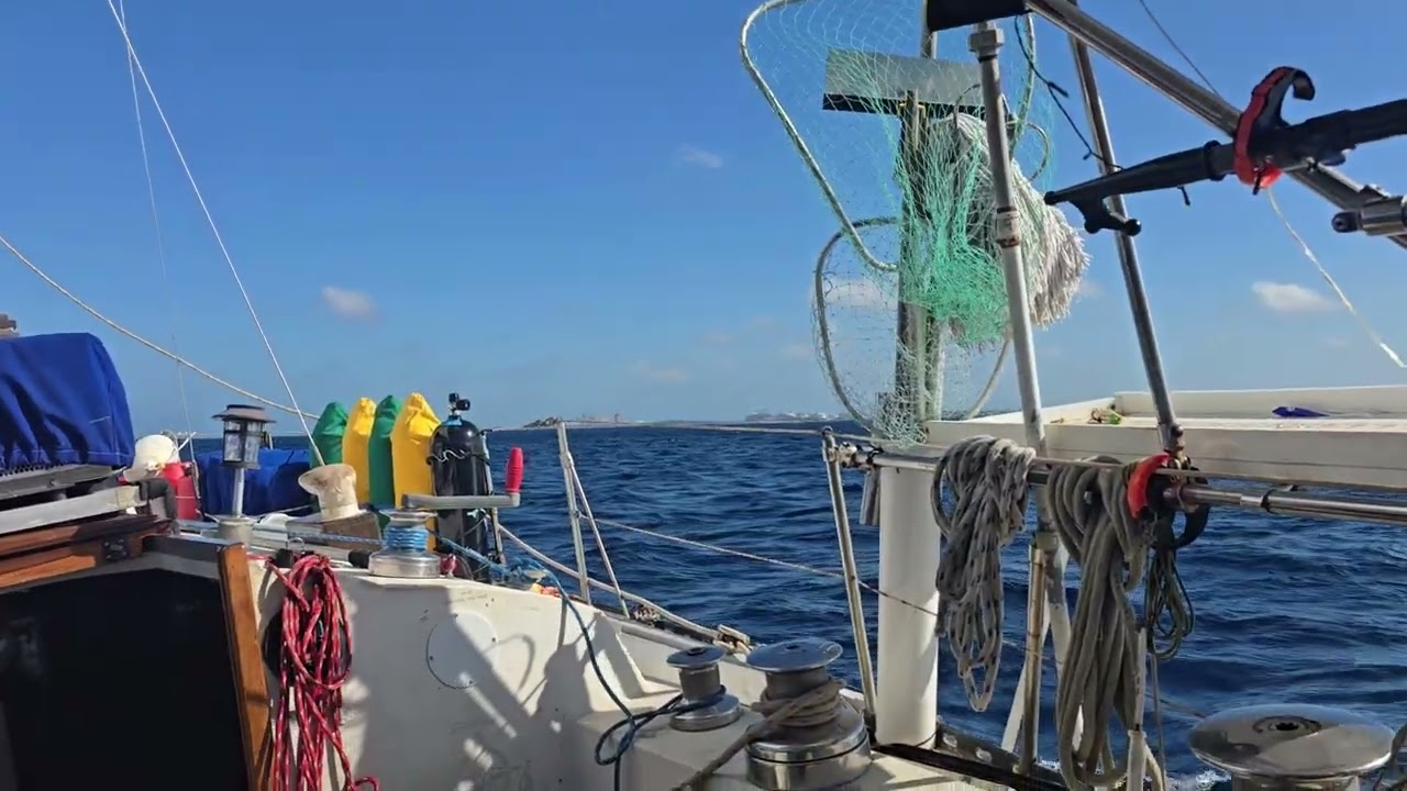 Sailing from Morgan's Bluff Harbor, Andros to Nassau, Bahamas