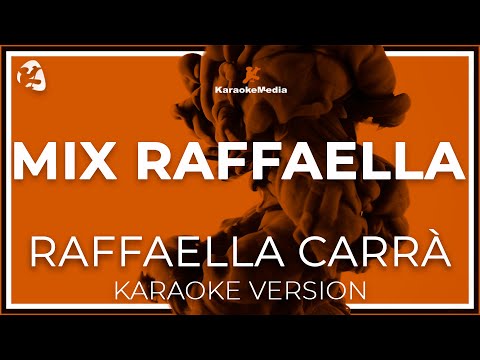 Raffaella Carra - Mix Raffaella Carrà LETRA (INSTRUMENTAL KARAOKE)