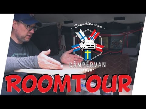 Roomtour des VW T3 Campervan Camping Bus Bulli Syncro