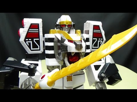 Mighty Morphin Power Rangers LEGACY WHITE TIGERZORD: EmGo's Power Rangers Reviews N' Stuff