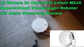 18 Monate im Dauertest Lefant M210 Superschlank Staubsauger -Roboter mit Alexa Steuerung Review