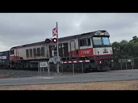 7922V SCT UP Dooen Express to Melbourne, 1203, 16/7/24, Deep Lead East VIC