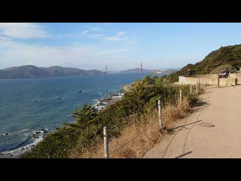 Sony Xperia 1 II | 4K Stabilization Test at Lands End, San Francisco