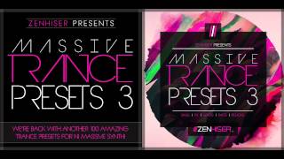 Video thumbnail for Massive Trance Presets 3 ::: 100 New Trance Presets For NI Massive Synth by Zenhiser Samples