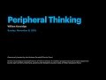 William Kentridge: Peripheral Thinking