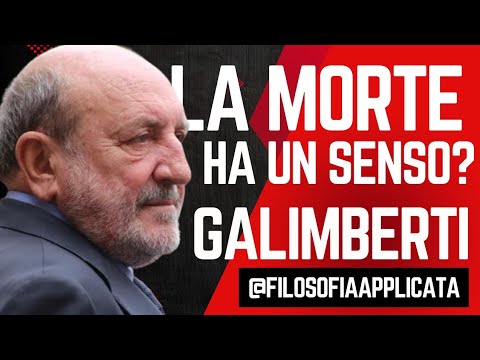 LA MORTE HA UN SENSO - Umberto #Galimberti #mortal #crescitapersonale #filosofia #motivazione