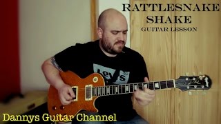 Rattlesnake Shake - Peter Green - Fleetwood Mac - Guitar Lesson