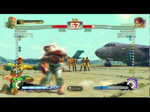 USFIV~ Dhalsim (YHCmochi) vs.  EviL Ryu (InsetMantis7) HD
