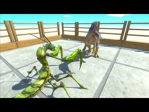 GIANT PRAYING MANTIS vs EVERY UNIT - Animal Revolt Battle Simulator ARBS