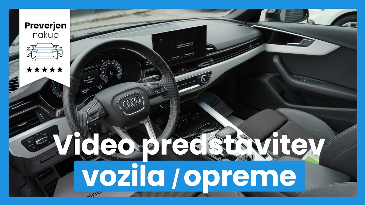 Audi A4 Avant 40 TDI S tronic S line - DIG.ŠTEVCI - ACC - NAVI