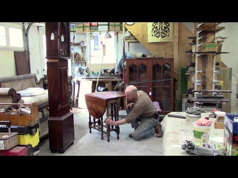 Restoring a Gateleg Table - Thomas Johnson Antique Furniture Restoration
