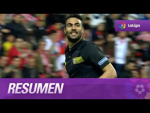 Resumen de Sporting de Gijón (2-1) Sevilla FC