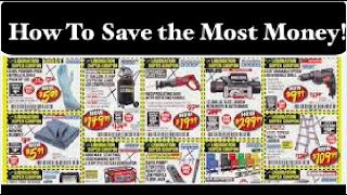 How To Use Harbor Freight Coupons! Fool Proof Method of Couponing.