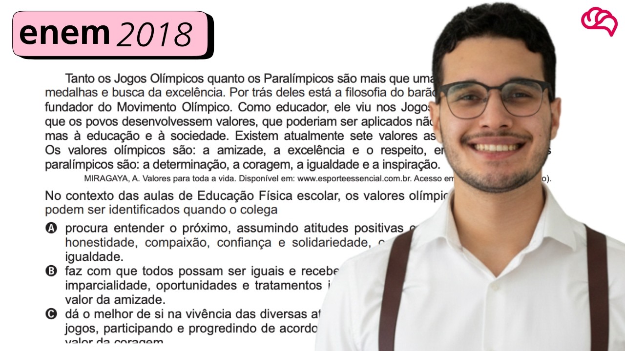 Resolução em Vídeo — Questão 26 ENEM 2018