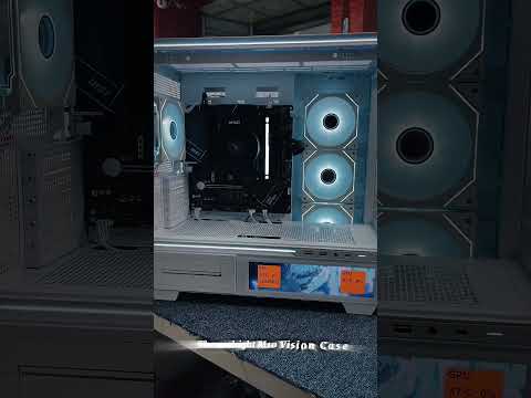 Thermalright M10 Vision white with 6.9 LCD Display Casing #thermalright #m10vision