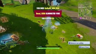 【Fortnite】《爆笑》ショットガンと間違えてグレネード投げた結果