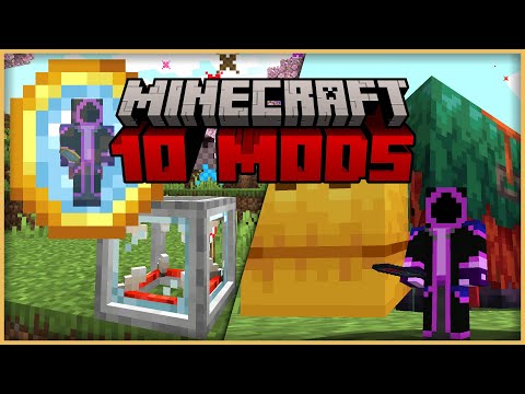 10 MINECRAFT MODS you don't know yet!  (1.20 release)