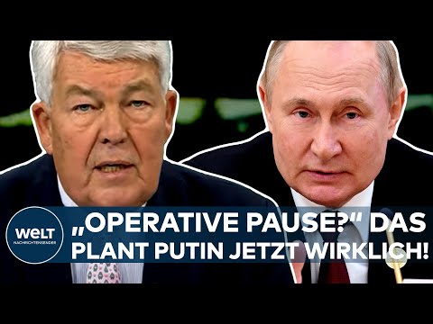 UKRAINE-KRIEG: "Operative Pause?" Ex-General verrät, was Putin wirklich plant I WELT Interview