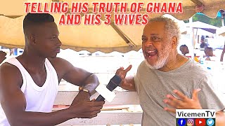 African American Man has 3 Wives & shares his experience in Ghana