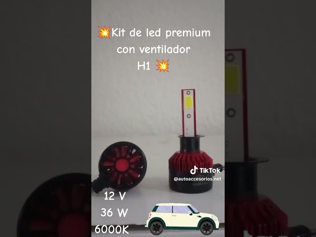 Vídeo relacionado con AUXIRACER H11/H9/H8 LED Bombillas, 55000 lúmenes 6500K, Diseño con Ventilador Silencioso, Adecuadas como Recambio de Lámparas Halógenas para Coches y Motos, Vida útil de 60000 Horas (Paquete 2)