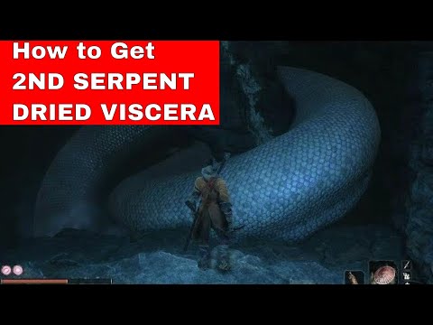 SEKIRO HOW TO GET 2ND SERPENT DRIED VISCERA