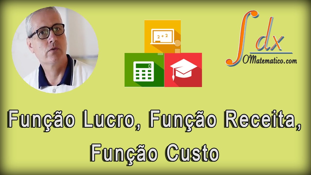 Grings - Função Lucro, Função Receita, Função Custo - Aula 13