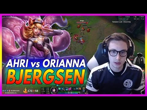 427. Bjergsen AHRI vs Orianna MID - March 11th, 2017 - Patch 7.5 Season 7