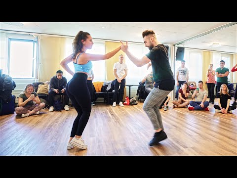 FLAVIO & LIVIA — ALUCINANTE - DJ Tony Pecino, DJ Husky & Liley feat. Nando Boom — Bachata Dance Demo